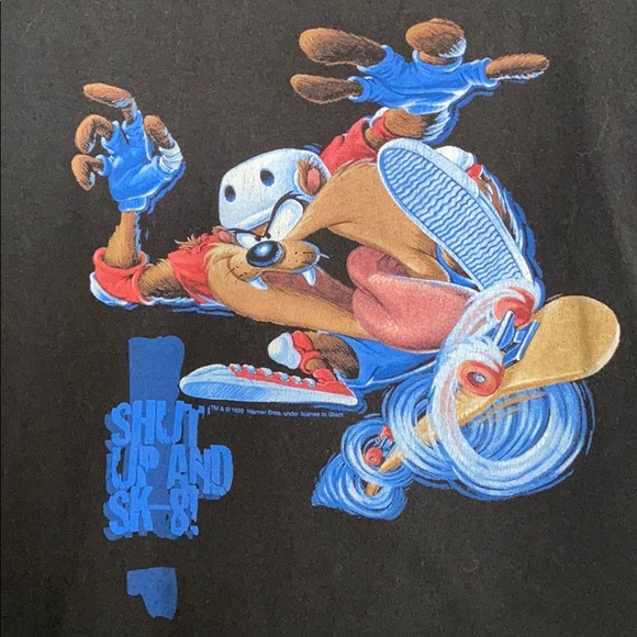 Vintage Looney Tunes 90s Skate Shirt - Picture 3 of 5